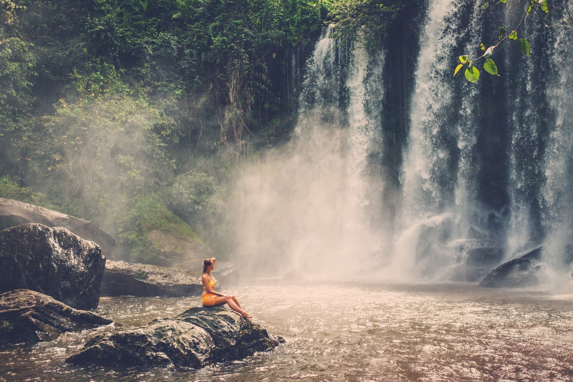La montaña de Phnom Kulen